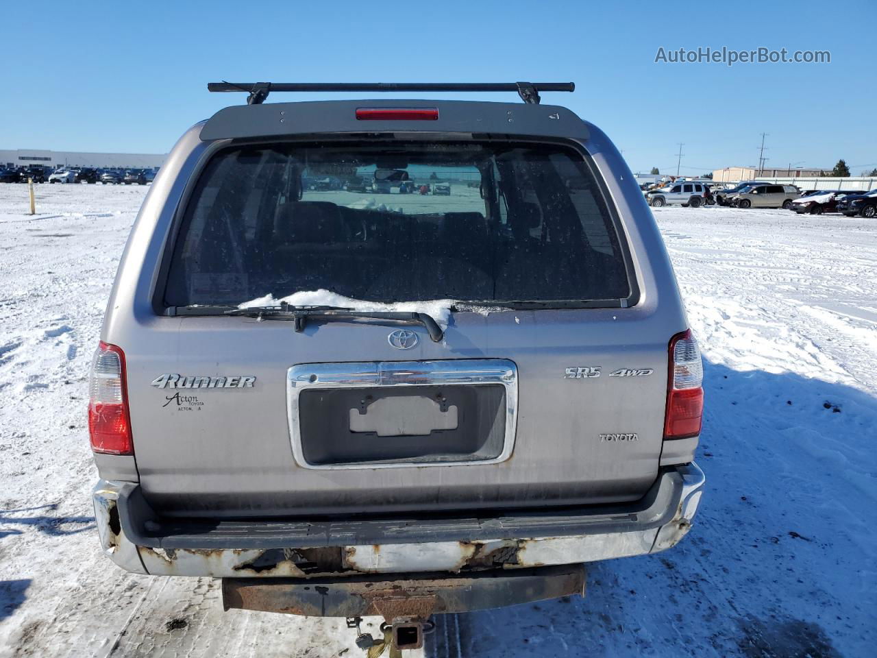 2002 Toyota 4runner Sr5 Silver vin: JT3HN86R520375639