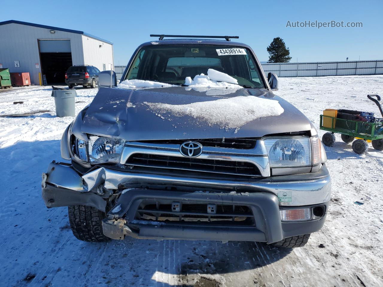 2002 Toyota 4runner Sr5 Silver vin: JT3HN86R520375639