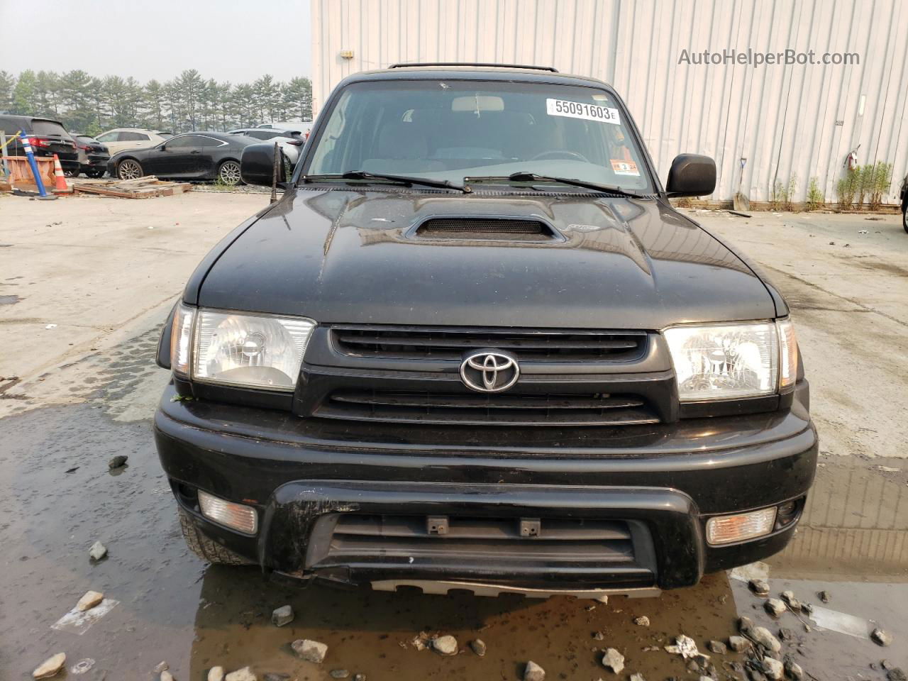 2002 Toyota 4runner Sr5 Black vin: JT3HN86R620361653