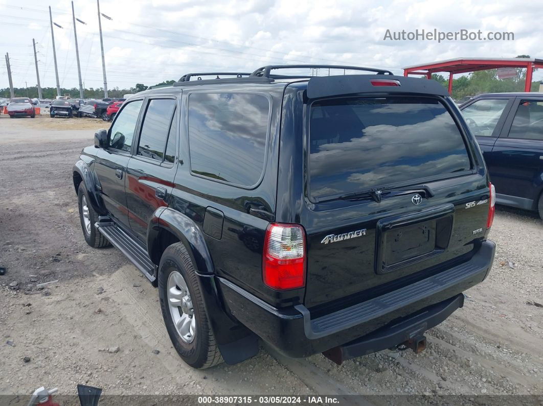 2002 Toyota 4runner Sr5 V6 Black vin: JT3HN86R620364116