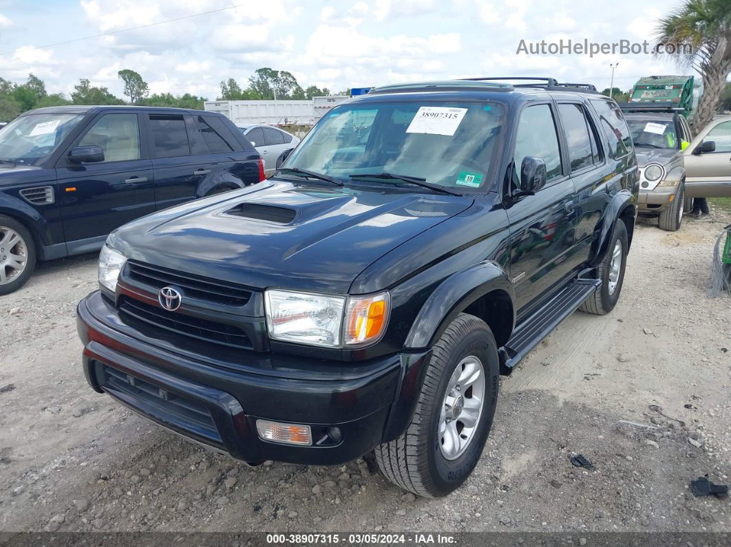 2002 Toyota 4runner Sr5 V6 Black vin: JT3HN86R620364116