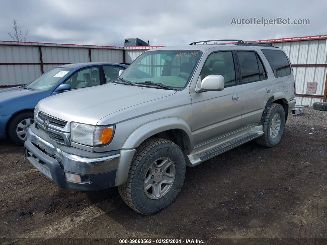 2002 Toyota 4runner Sr5 V6 Silver vin: JT3HN86R720384360