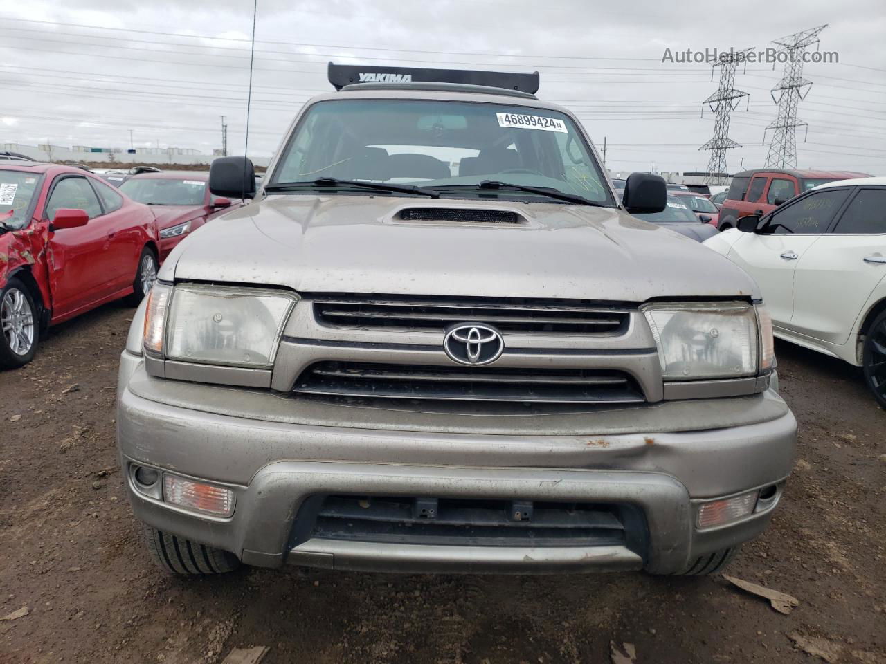 2002 Toyota 4runner Sr5 Серый vin: JT3HN86R720391695