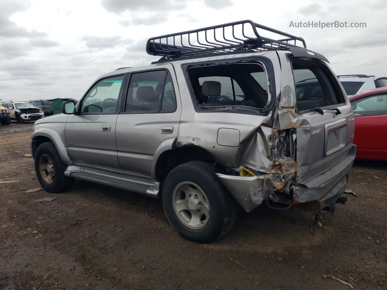 2002 Toyota 4runner Sr5 Серый vin: JT3HN86R720391695