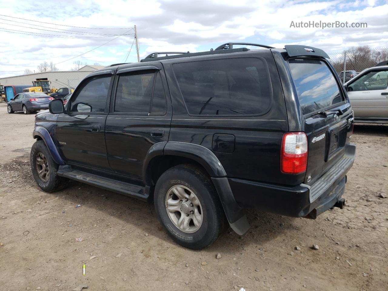 2002 Toyota 4runner Sr5 Black vin: JT3HN86R820381676