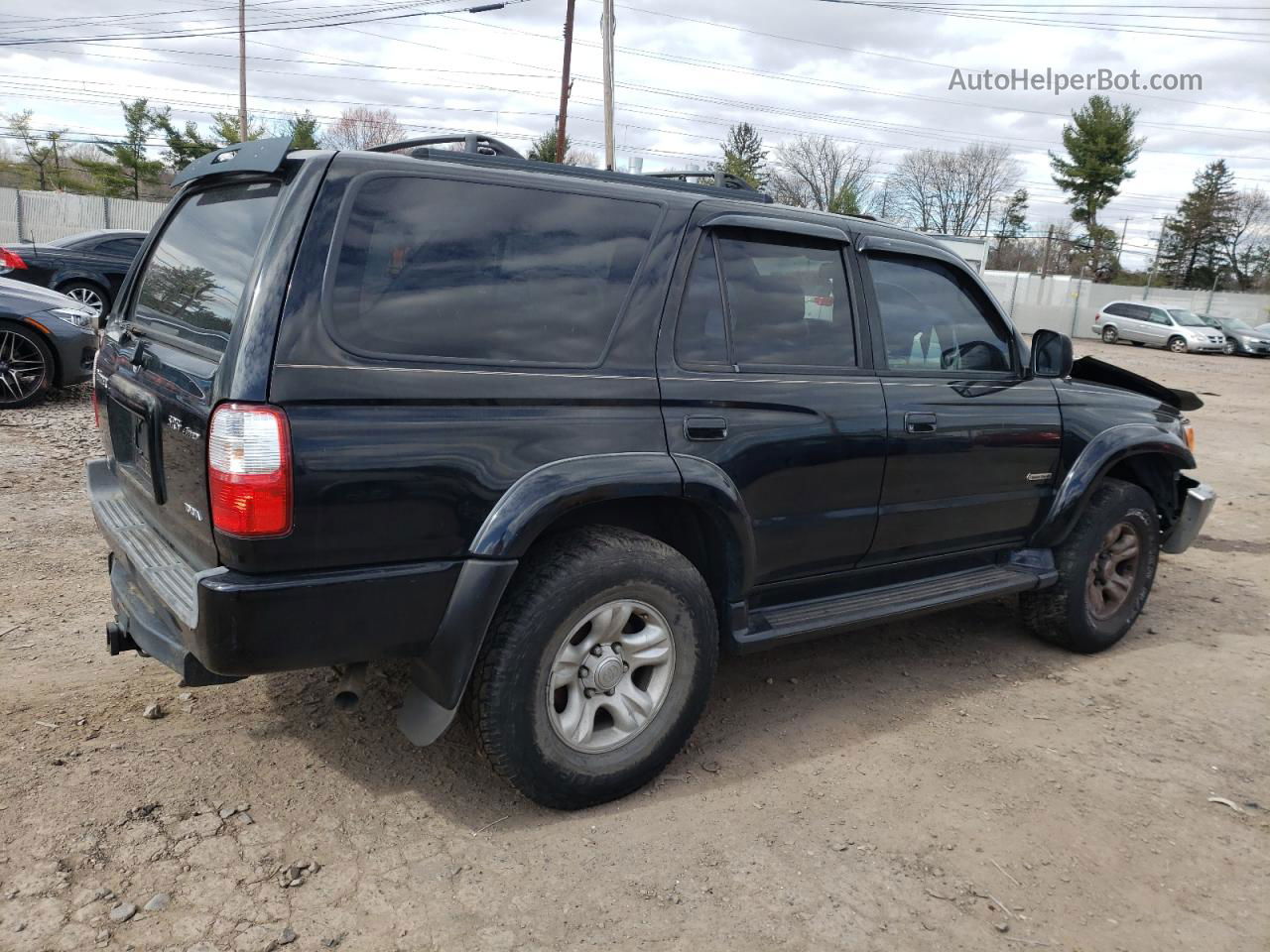 2002 Toyota 4runner Sr5 Black vin: JT3HN86R820381676