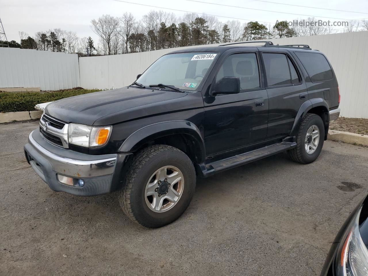 2002 Toyota 4runner Sr5 Black vin: JT3HN86R820384710