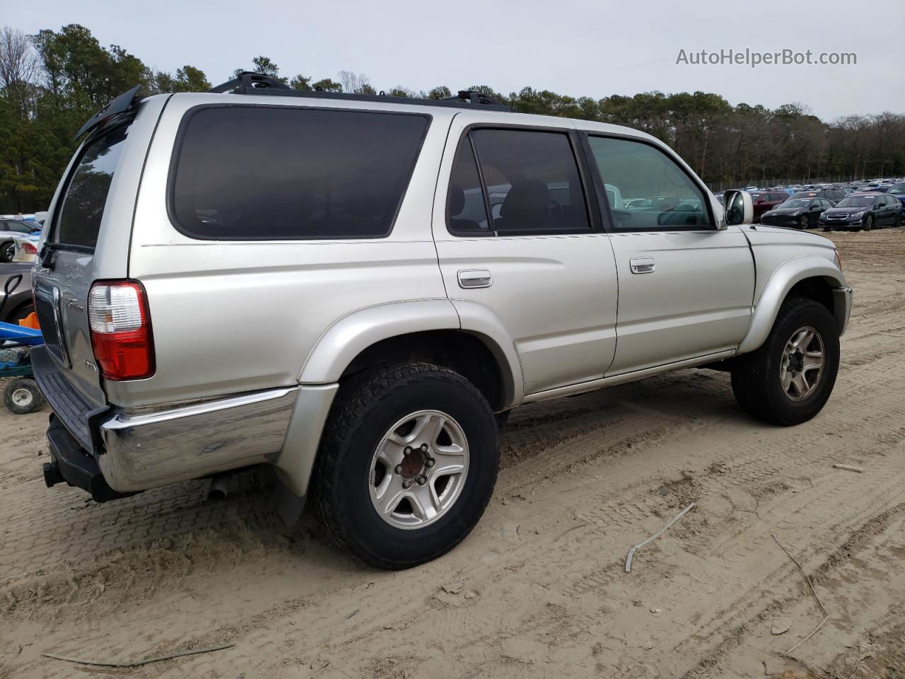 2002 Toyota 4runner Sr5 Silver vin: JT3HN86R829069725