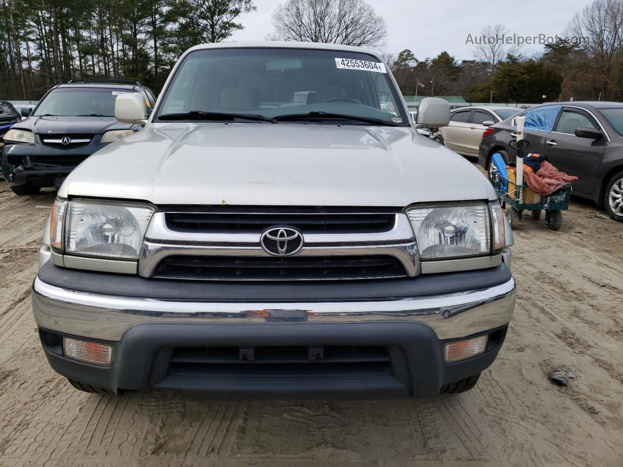 2002 Toyota 4runner Sr5 Silver vin: JT3HN86R829069725