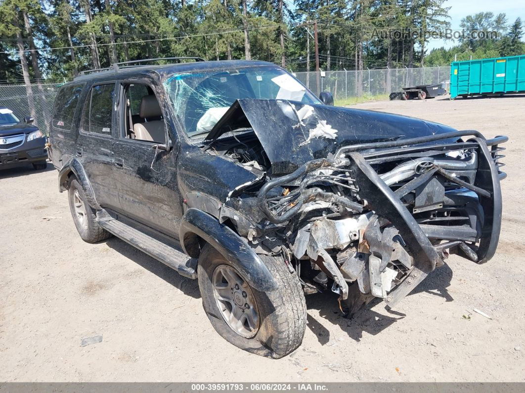 2002 Toyota 4runner Sr5 V6 Black vin: JT3HN86R920370900