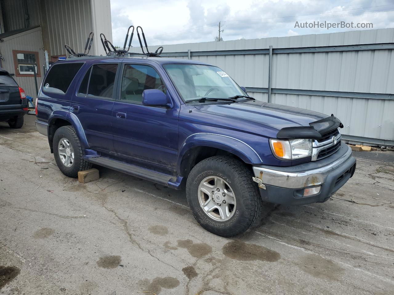 2002 Toyota 4runner Sr5 Blue vin: JT3HN86R920387471