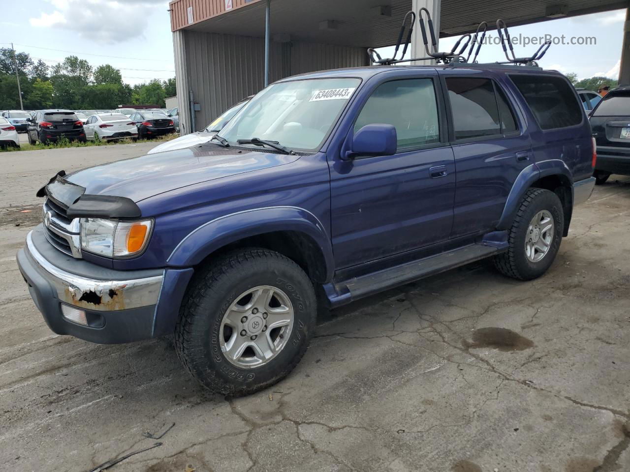 2002 Toyota 4runner Sr5 Blue vin: JT3HN86R920387471