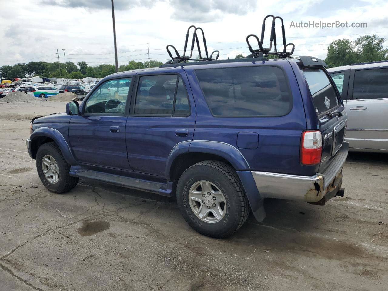 2002 Toyota 4runner Sr5 Blue vin: JT3HN86R920387471