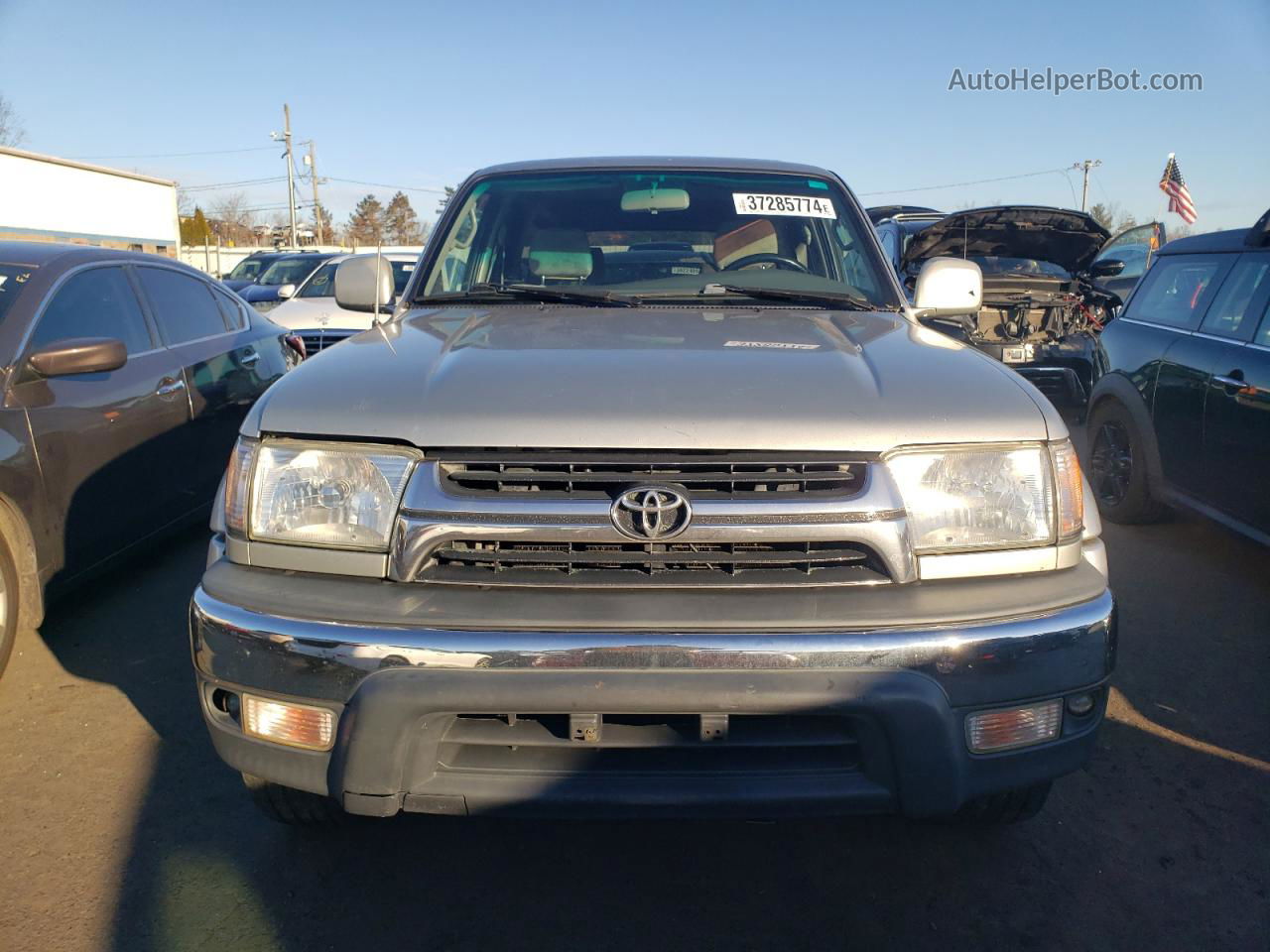 2002 Toyota 4runner Sr5 Silver vin: JT3HN86R929075730