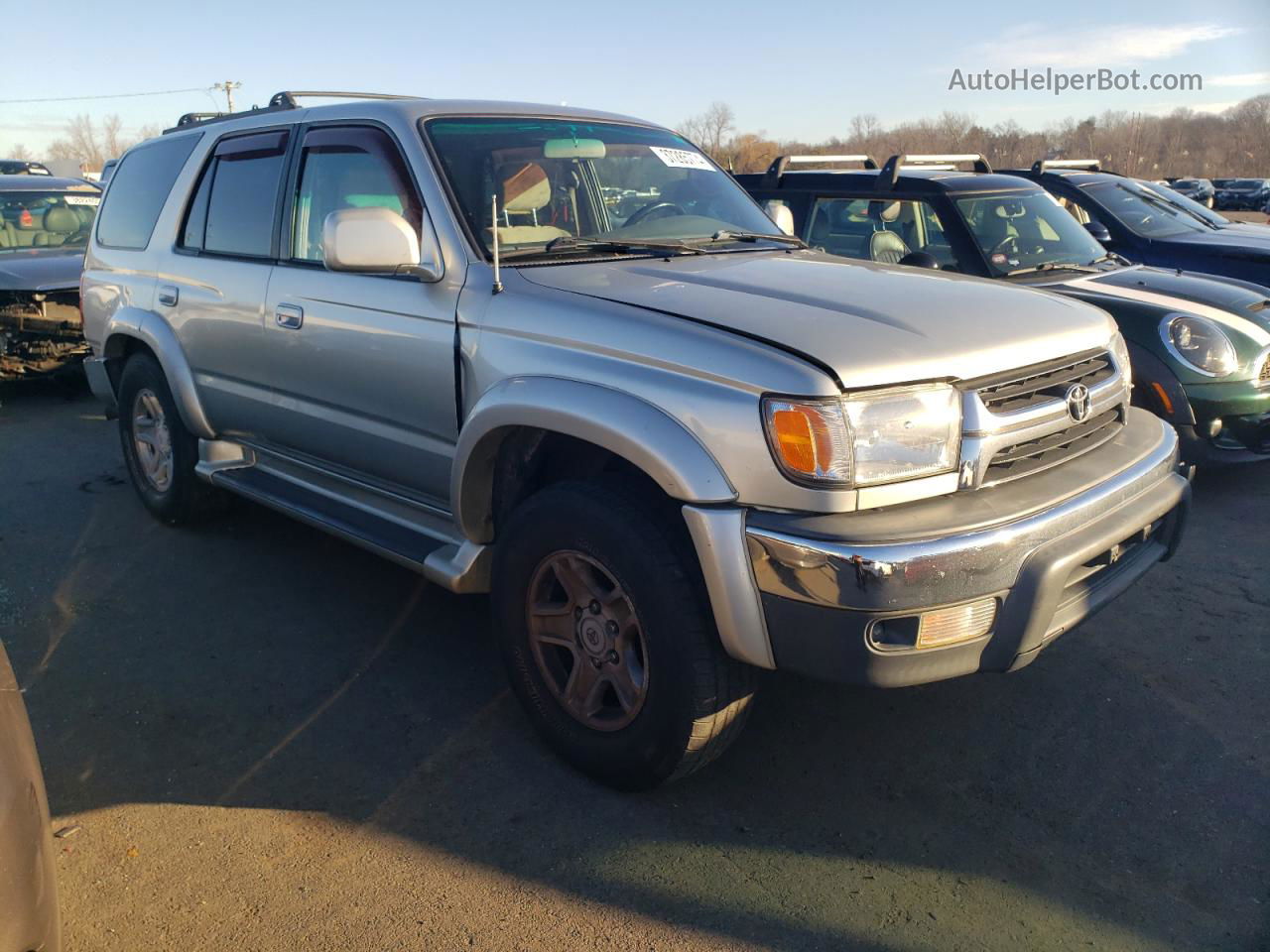 2002 Toyota 4runner Sr5 Silver vin: JT3HN86R929075730