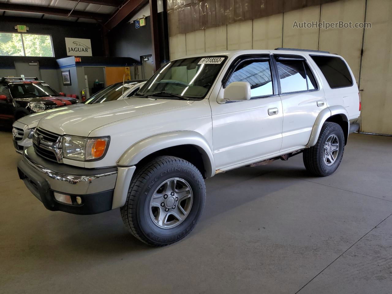 2002 Toyota 4runner Sr5 White vin: JT3HN86RX20372347