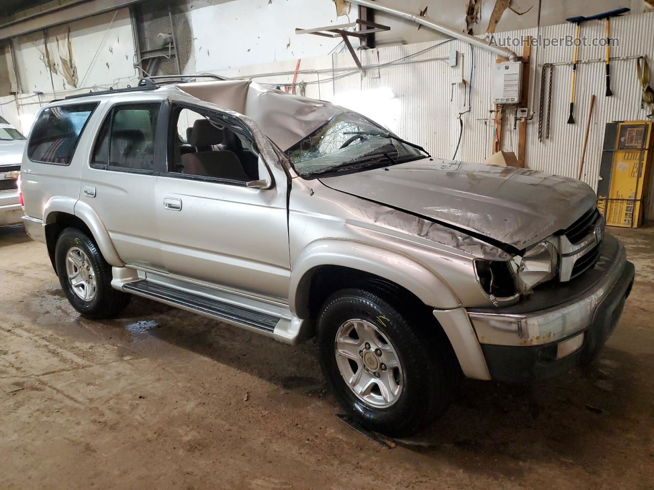 2002 Toyota 4runner Sr5 Silver vin: JT3HN86RX29068639