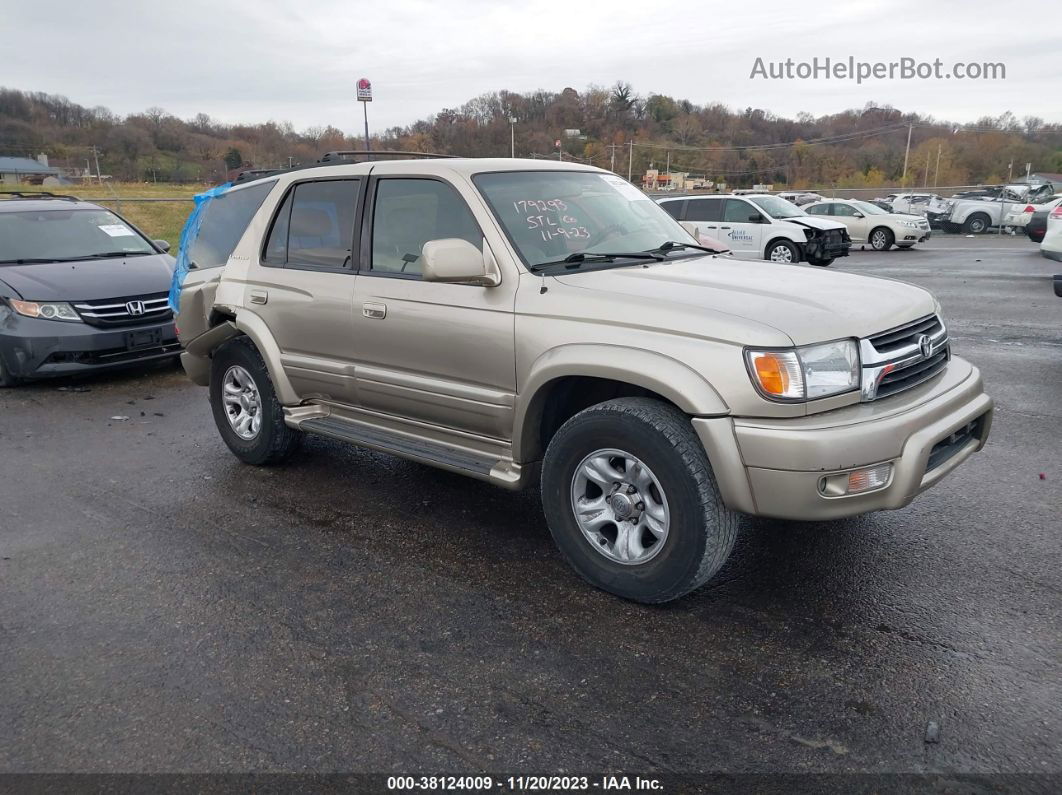 2002 Toyota 4runner Limited Gold vin: JT3HN87R020367088