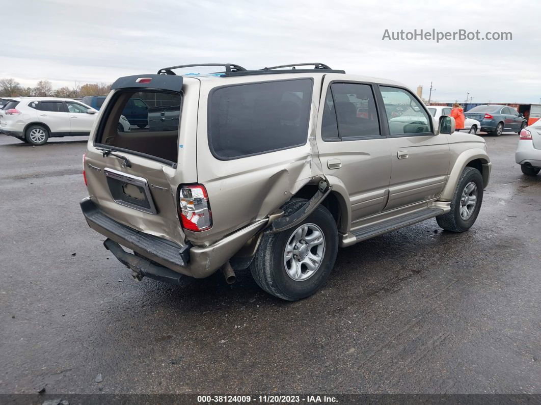 2002 Toyota 4runner Limited Золотой vin: JT3HN87R020367088