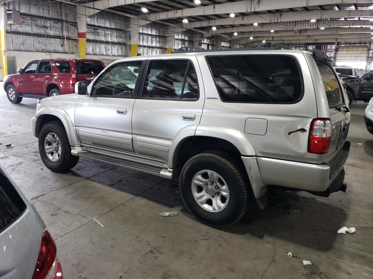 2002 Toyota 4runner Limited Gray vin: JT3HN87R129073159