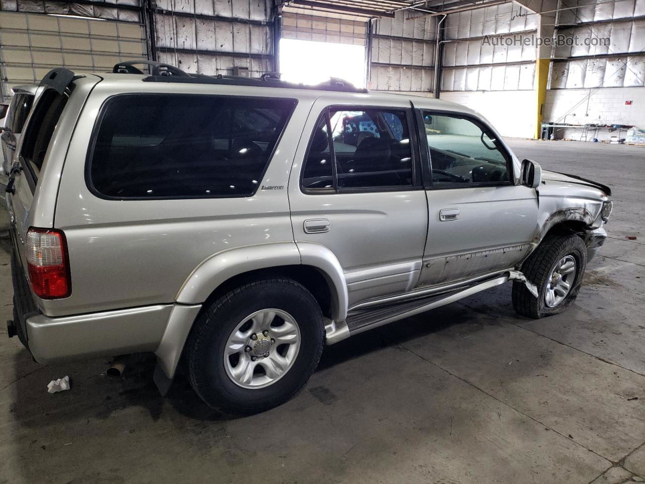 2002 Toyota 4runner Limited Gray vin: JT3HN87R129073159