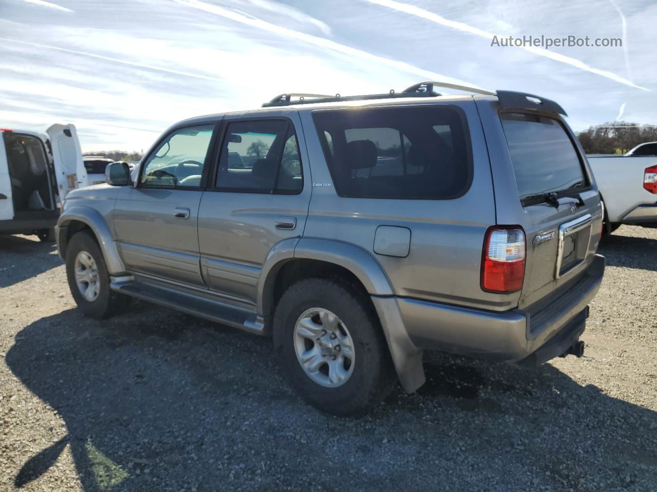 2002 Toyota 4runner Limited Gray vin: JT3HN87R329073423