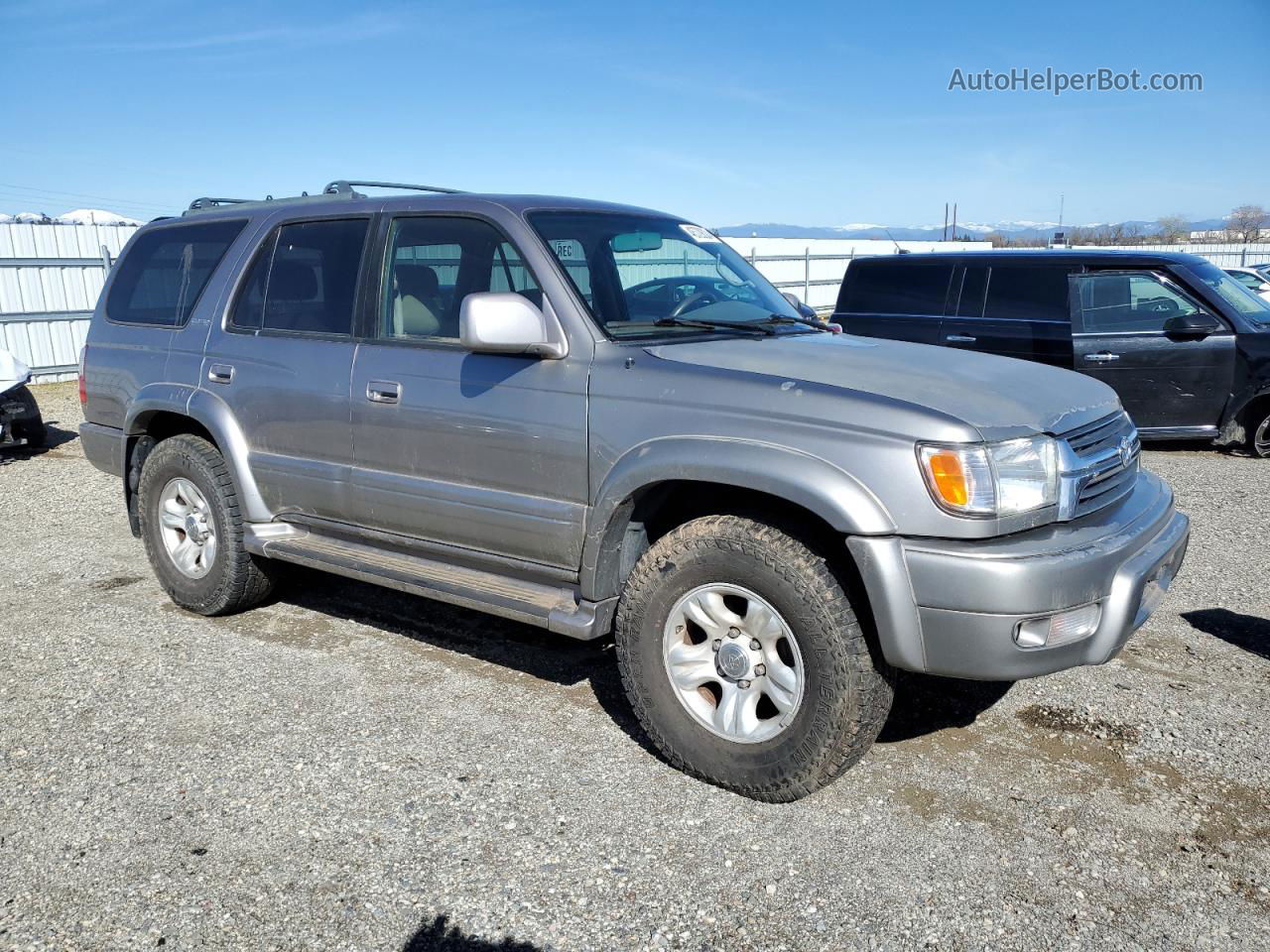 2002 Toyota 4runner Limited Серый vin: JT3HN87R329073423