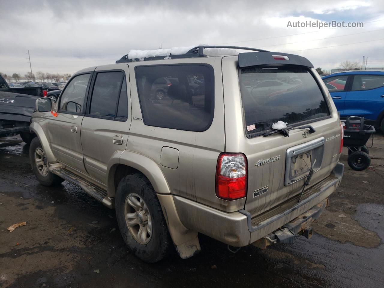 2002 Toyota 4runner Limited Gold vin: JT3HN87R520372805