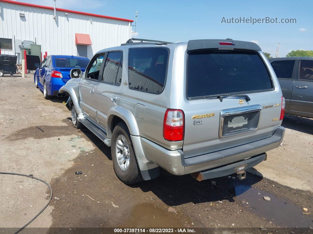 2002 Toyota 4runner Limited vin: JT3HN87R620377429