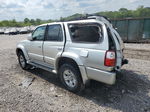 2002 Toyota 4runner Limited Silver vin: JT3HN87R629064313