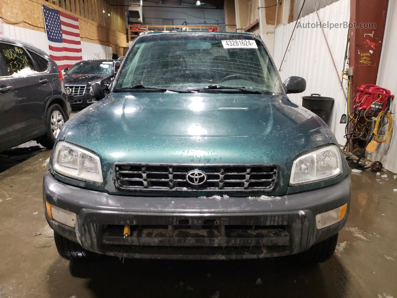 1999 Toyota Rav4  Зеленый vin: JT3HP10V8X0217665