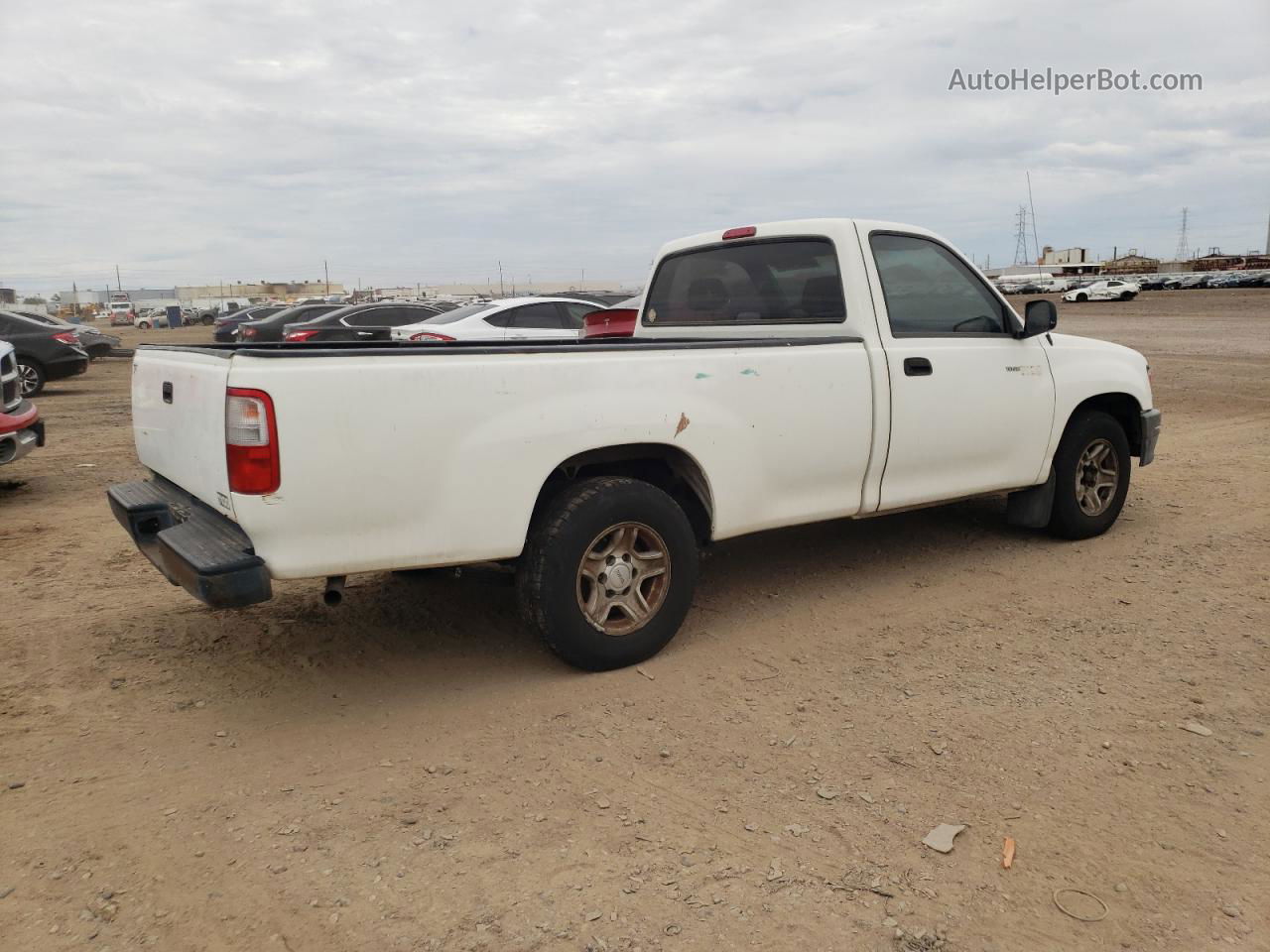 1998 Toyota T100  White vin: JT4JM11D9W0020224