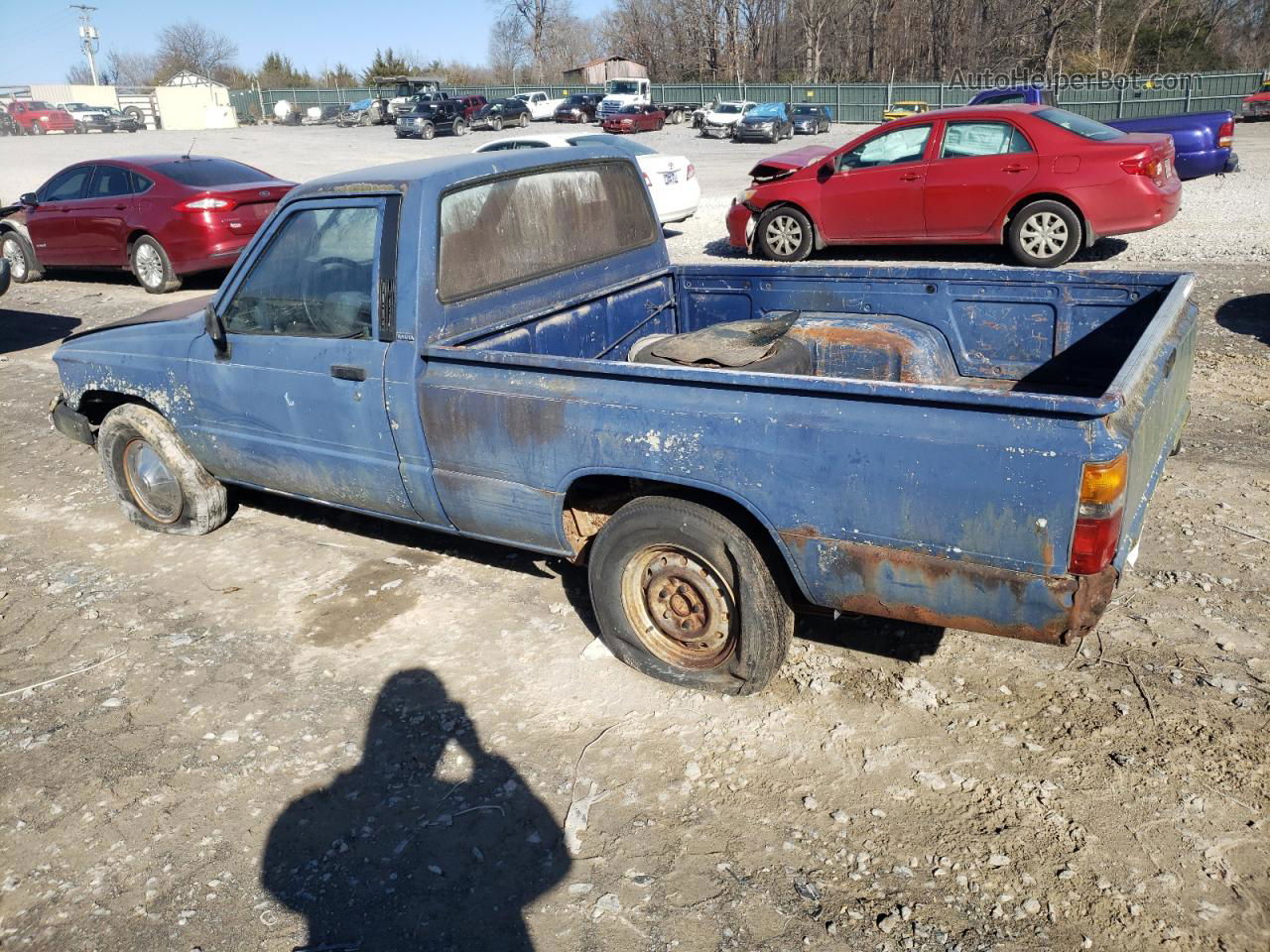 1985 Toyota Pickup 1/2 Ton Rn50 Синий vin: JT4RN50R1F0091700