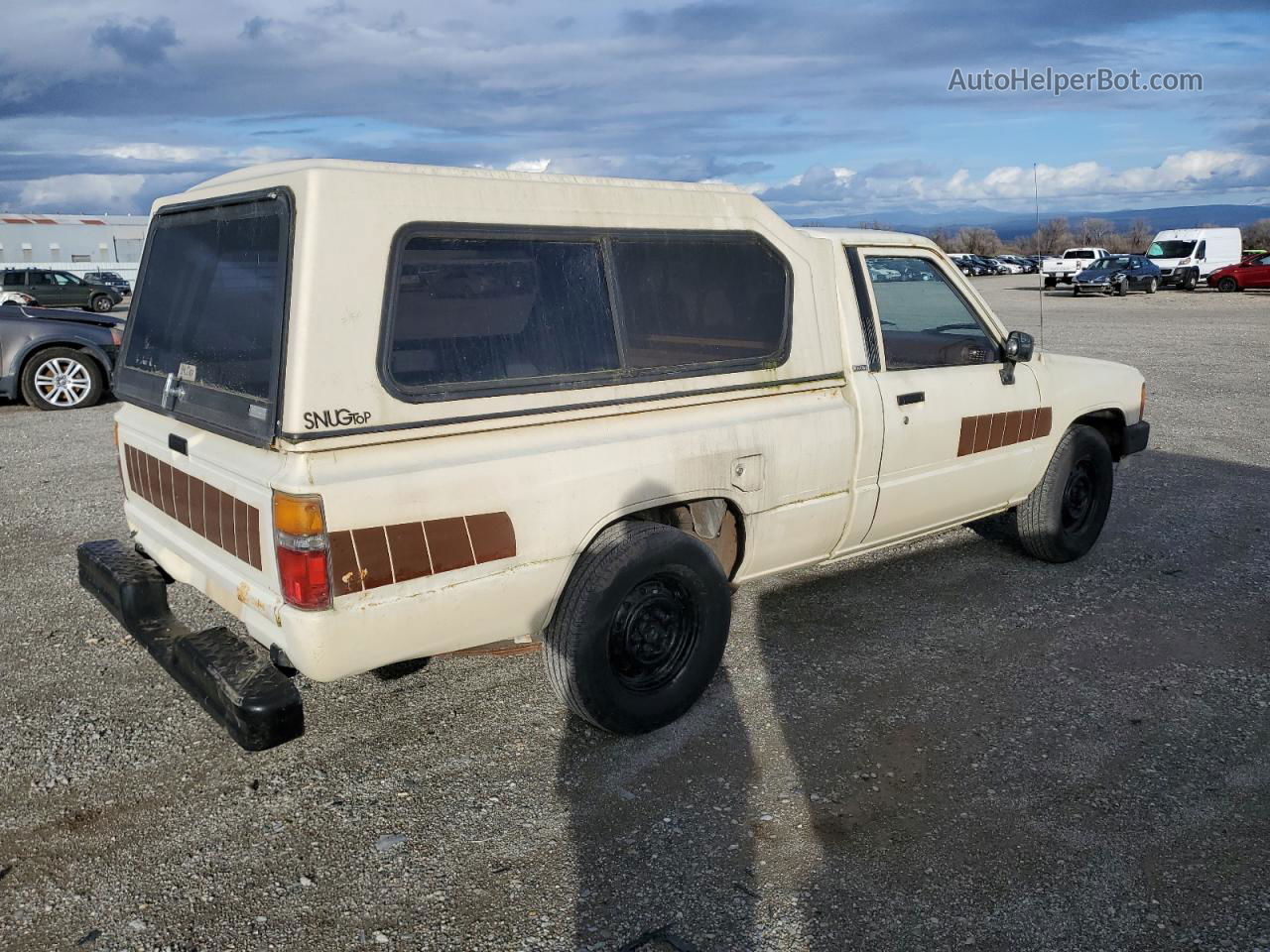 1985 Toyota Pickup 1/2 Ton Rn50 Cream vin: JT4RN50R2F0048712