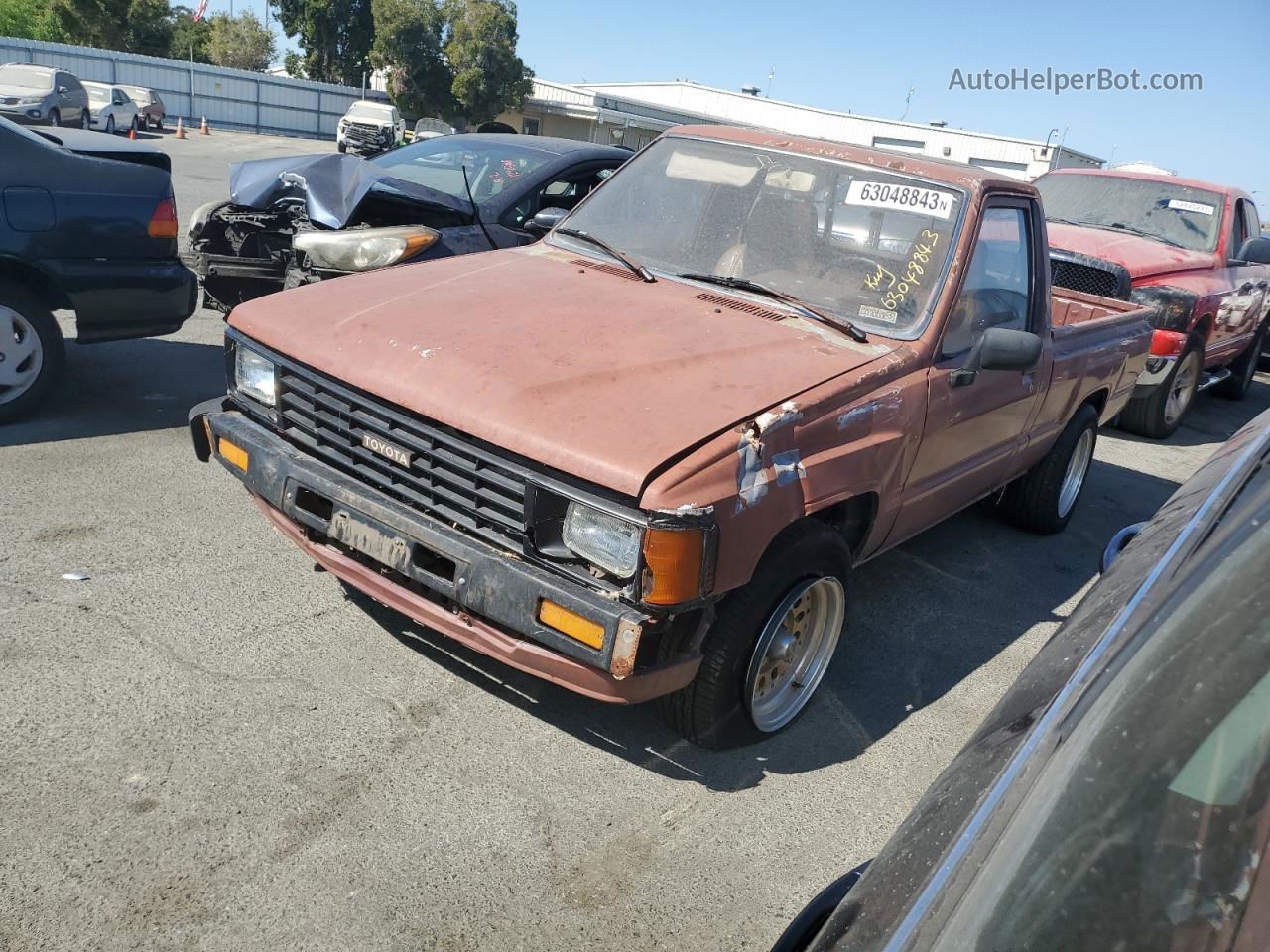 1985 Toyota Pickup 1/2 Ton Rn50 Brown vin: JT4RN50R4F0088807