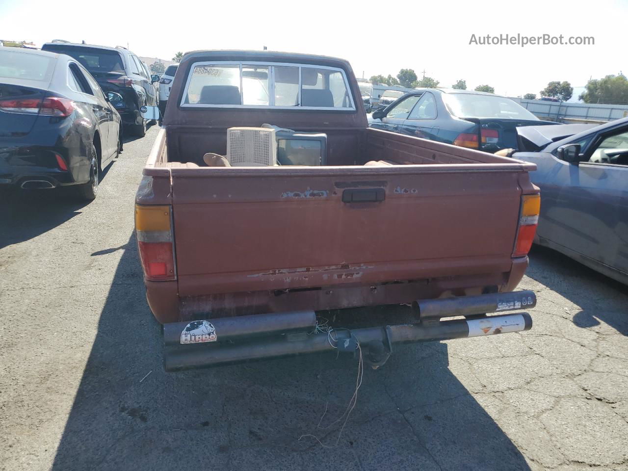 1985 Toyota Pickup 1/2 Ton Rn50 Brown vin: JT4RN50R4F0088807