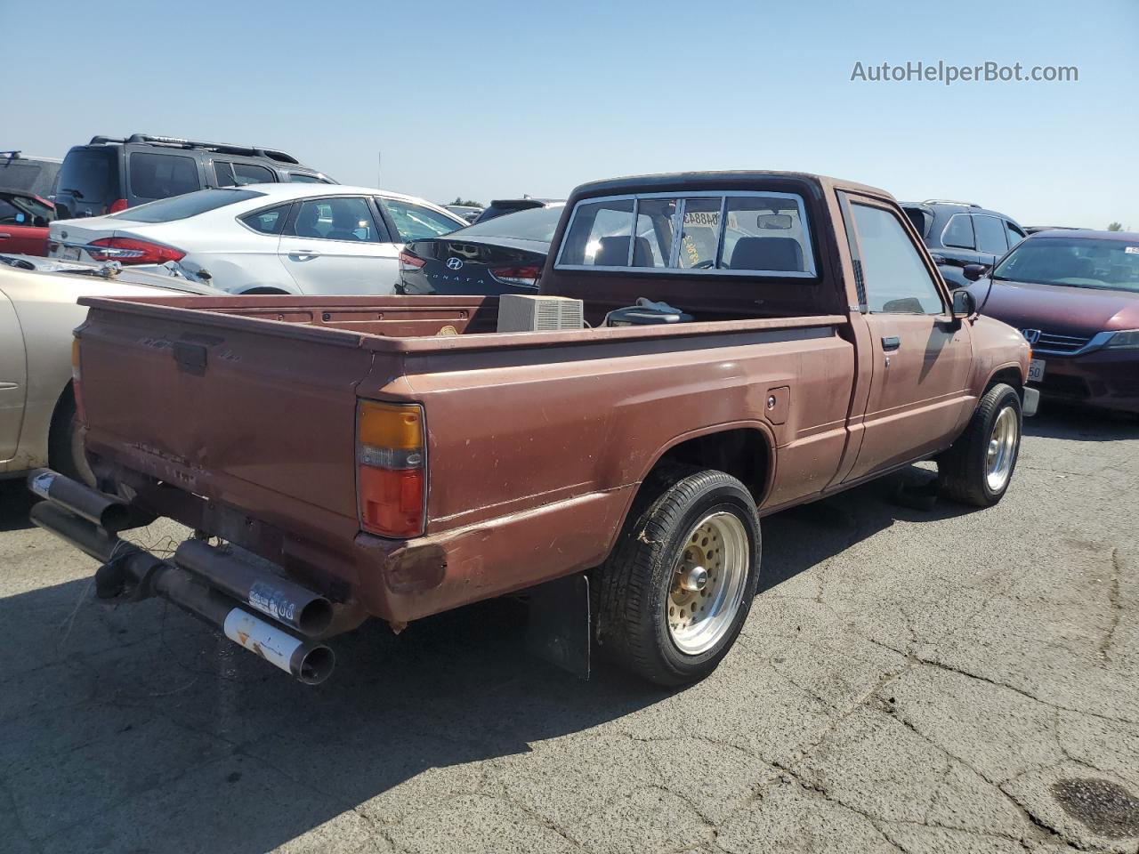 1985 Toyota Pickup 1/2 Ton Rn50 Brown vin: JT4RN50R4F0088807