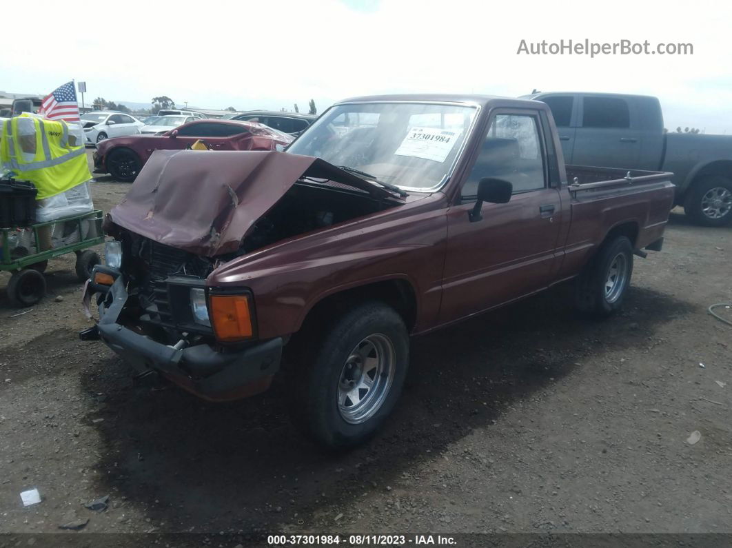 1985 Toyota Pickup 1/2 Ton Rn50 Red vin: JT4RN50R6F0097573