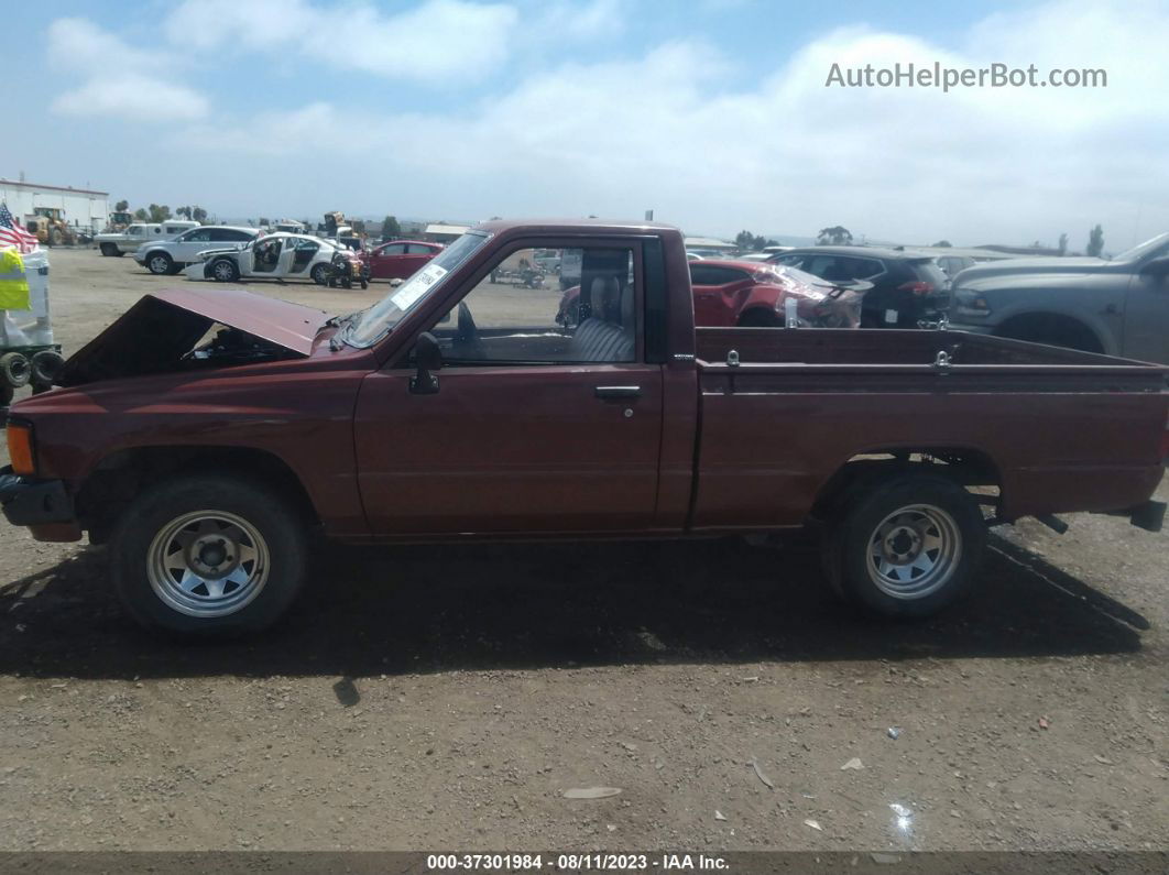 1985 Toyota Pickup 1/2 Ton Rn50 Red vin: JT4RN50R6F0097573