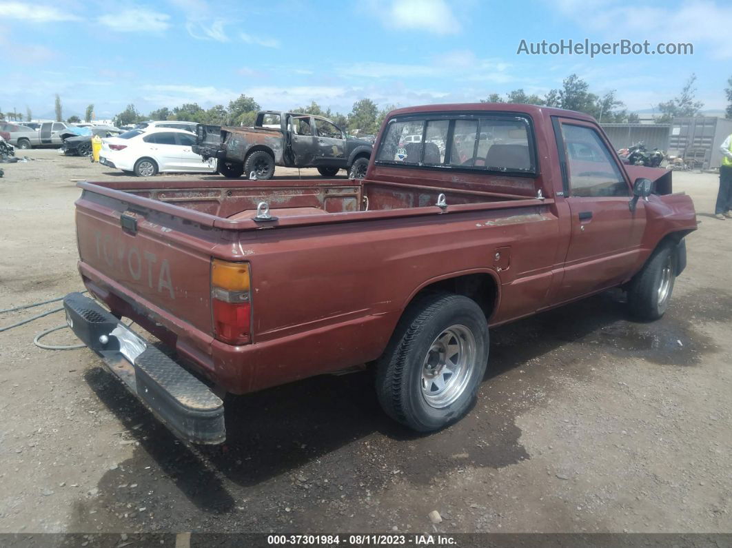 1985 Toyota Pickup 1/2 Ton Rn50 Red vin: JT4RN50R6F0097573