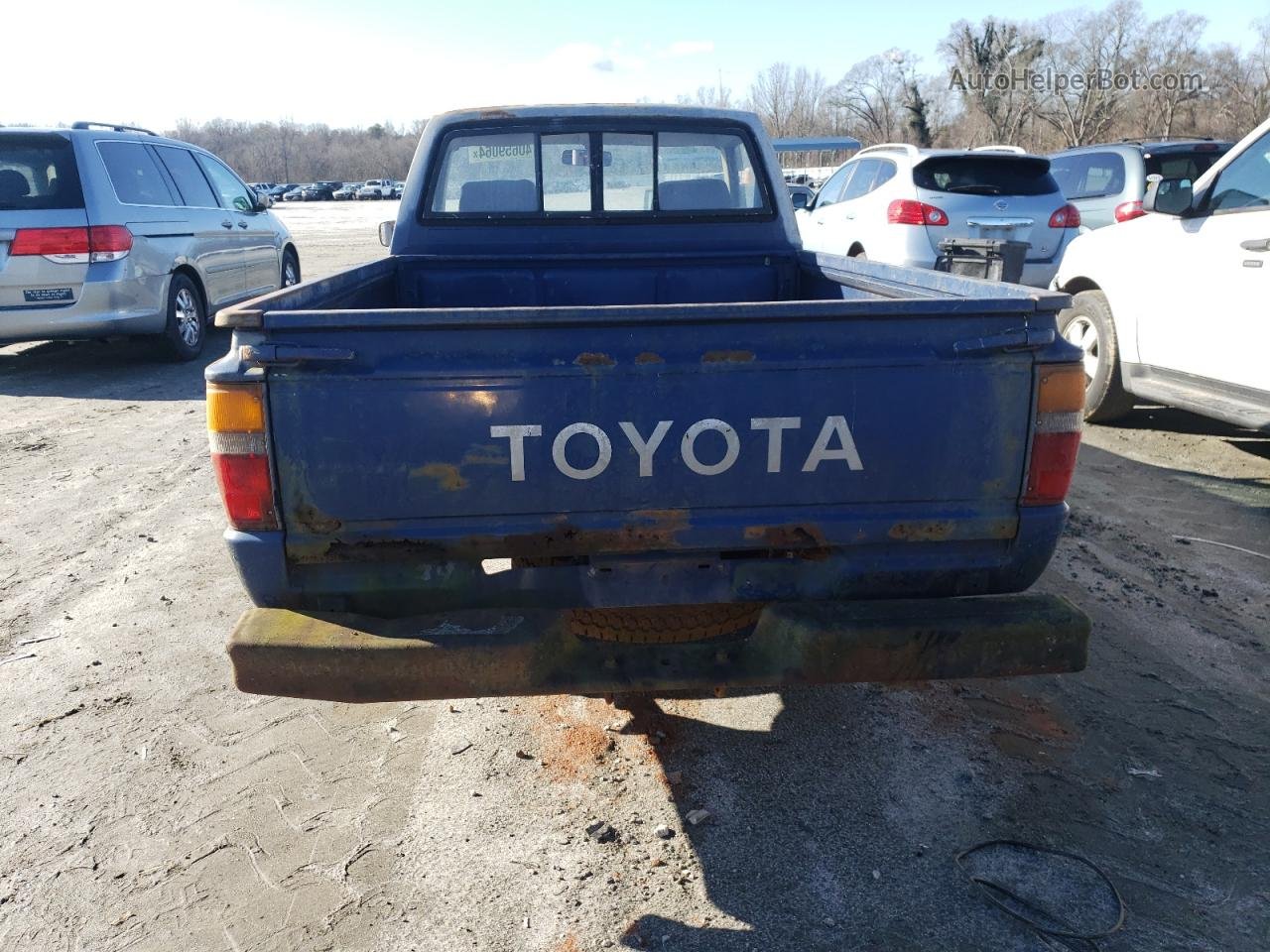 1985 Toyota Pickup 1/2 Ton Rn50 Синий vin: JT4RN50R7F0050732