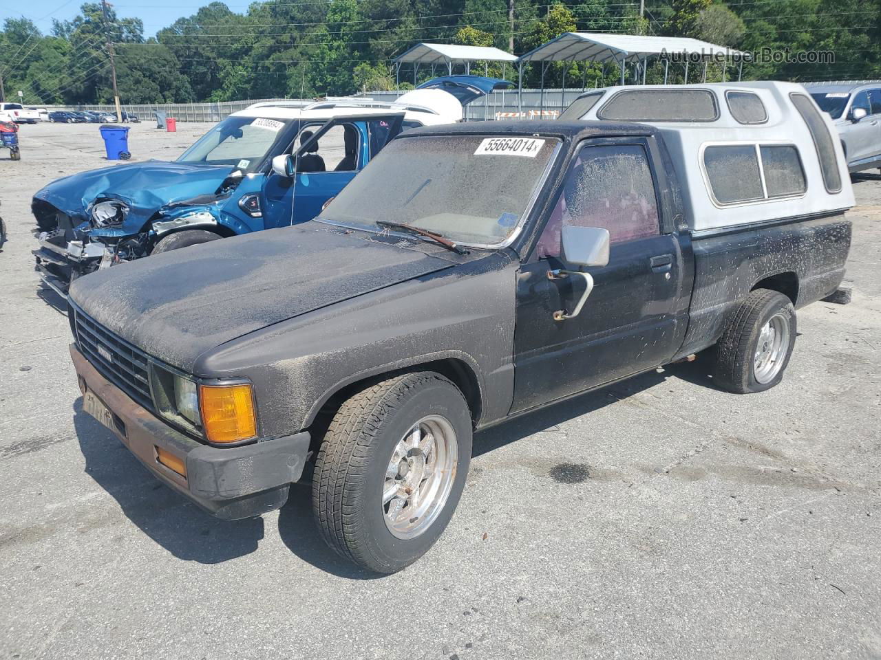 1985 Toyota Pickup 1/2 Ton Rn50 Black vin: JT4RN50RXF0096605