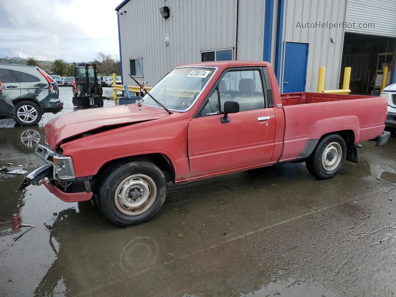 1985 Toyota Pickup 1/2 Ton Rn50 Sr5 Red vin: JT4RN50S1F5000964