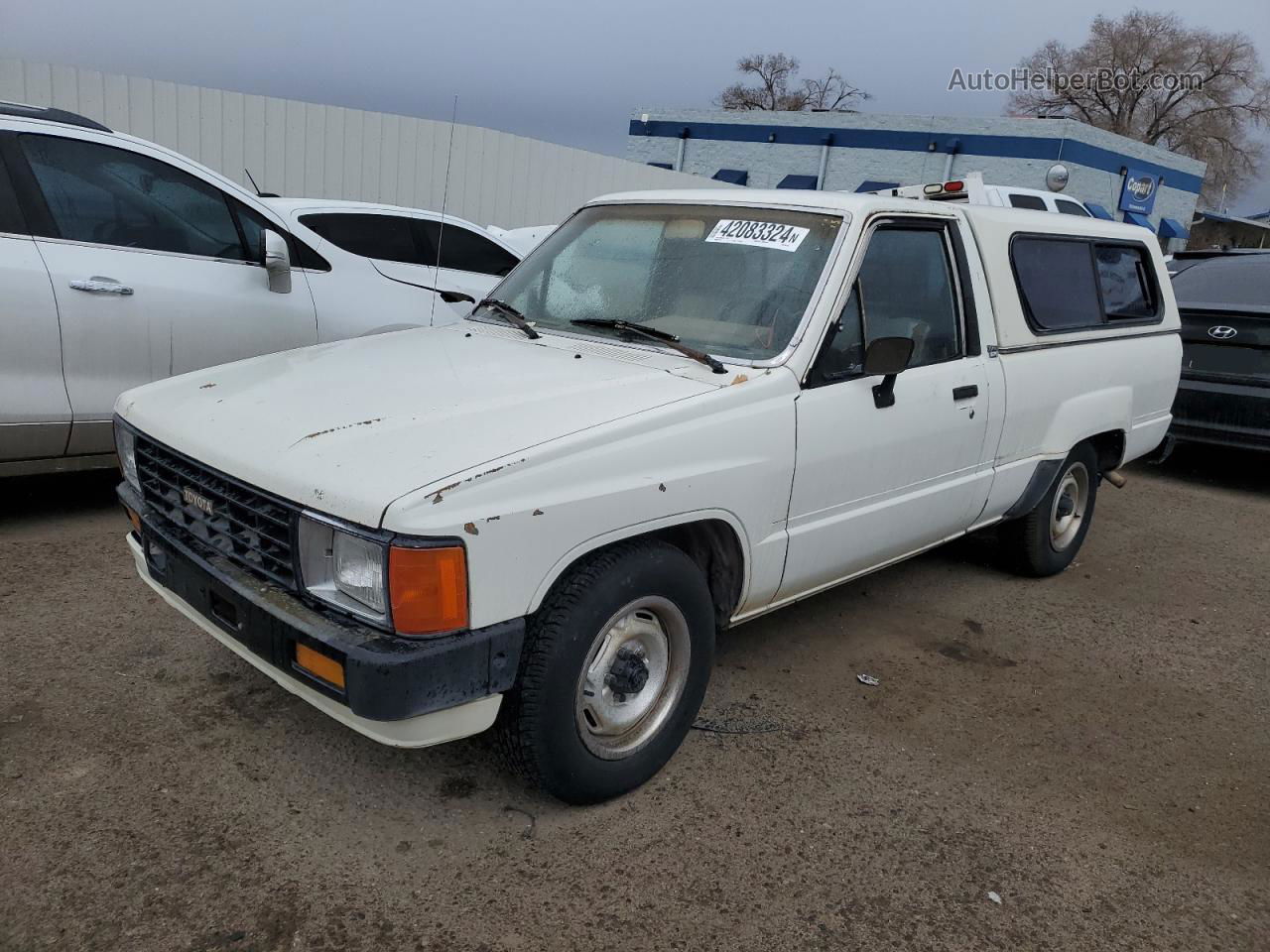 1985 Toyota Pickup 1/2 Ton Rn50 Sr5 White vin: JT4RN50S2F5001623