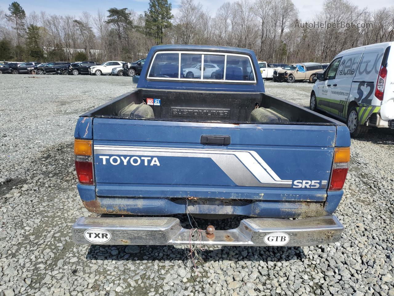 1985 Toyota Pickup 1/2 Ton Rn50 Sr5 Blue vin: JT4RN50S5F0060517