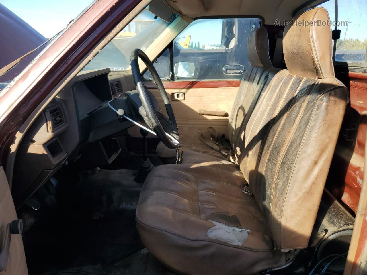 1985 Toyota Pickup 1 Ton Long Bed Rn55 Brown vin: JT4RN55E8F0148691