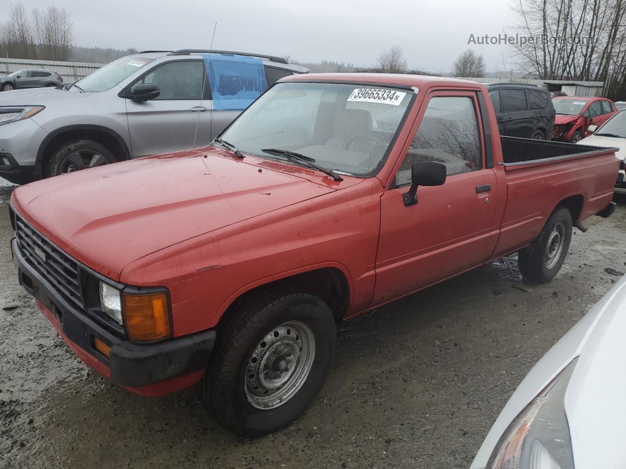 1985 Toyota Pickup 1/2 Ton Rn55 Red vin: JT4RN55R4F0140686