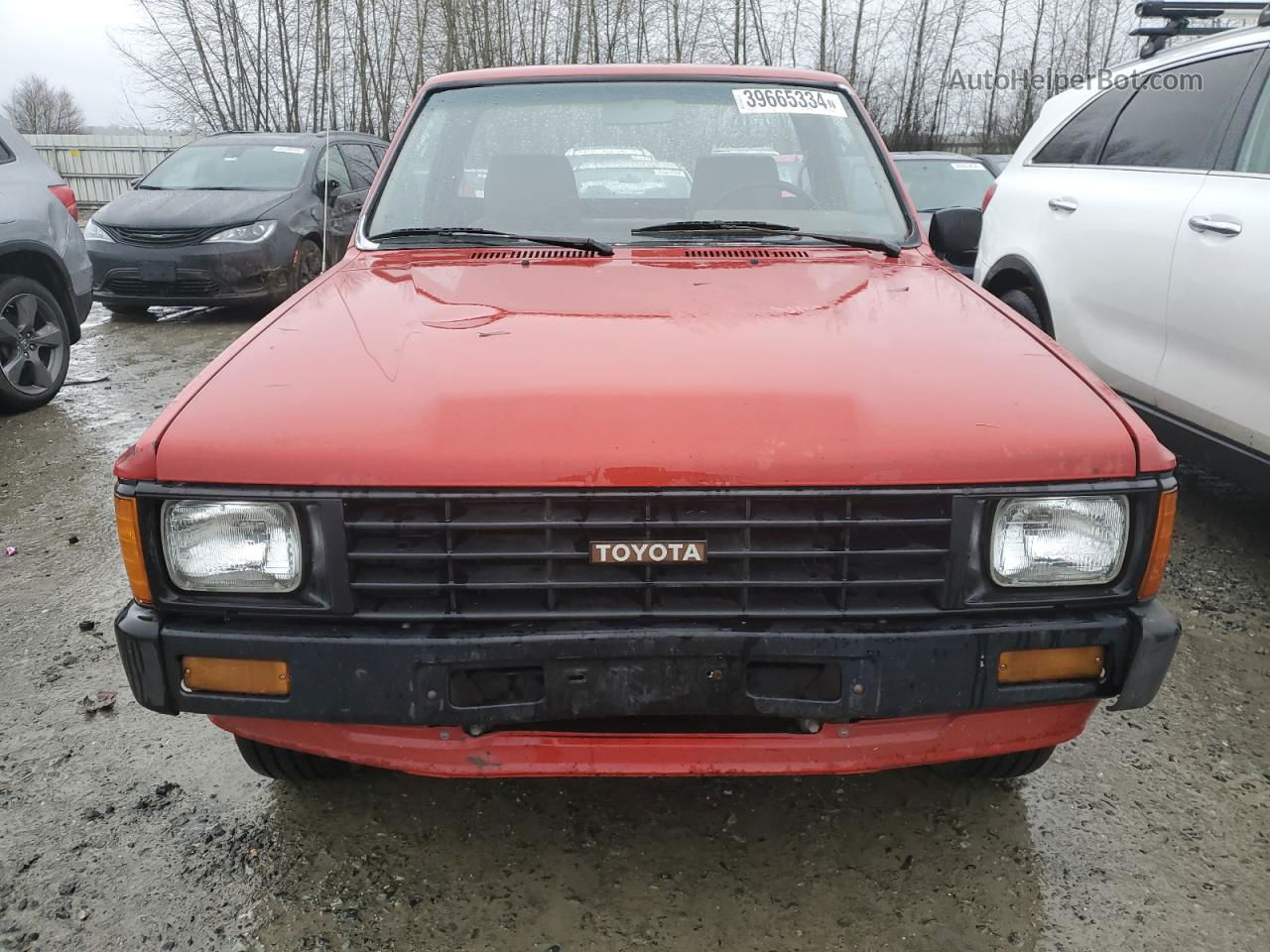 1985 Toyota Pickup 1/2 Ton Rn55 Red vin: JT4RN55R4F0140686