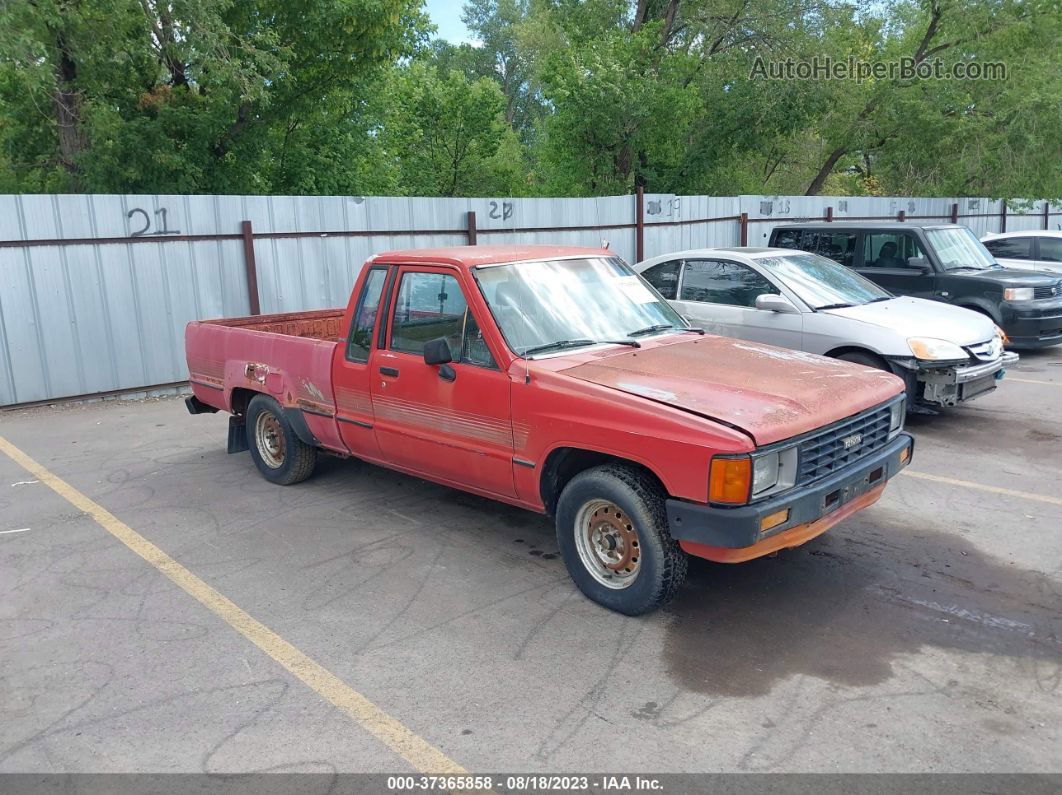 1985 Toyota Pickup Xtracab Rn56 Dlx Red vin: JT4RN56D1F0084760