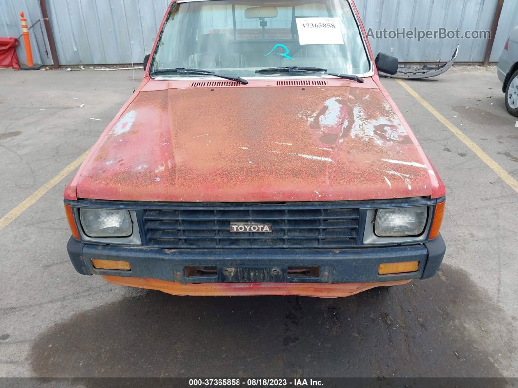 1985 Toyota Pickup Xtracab Rn56 Dlx Red vin: JT4RN56D1F0084760